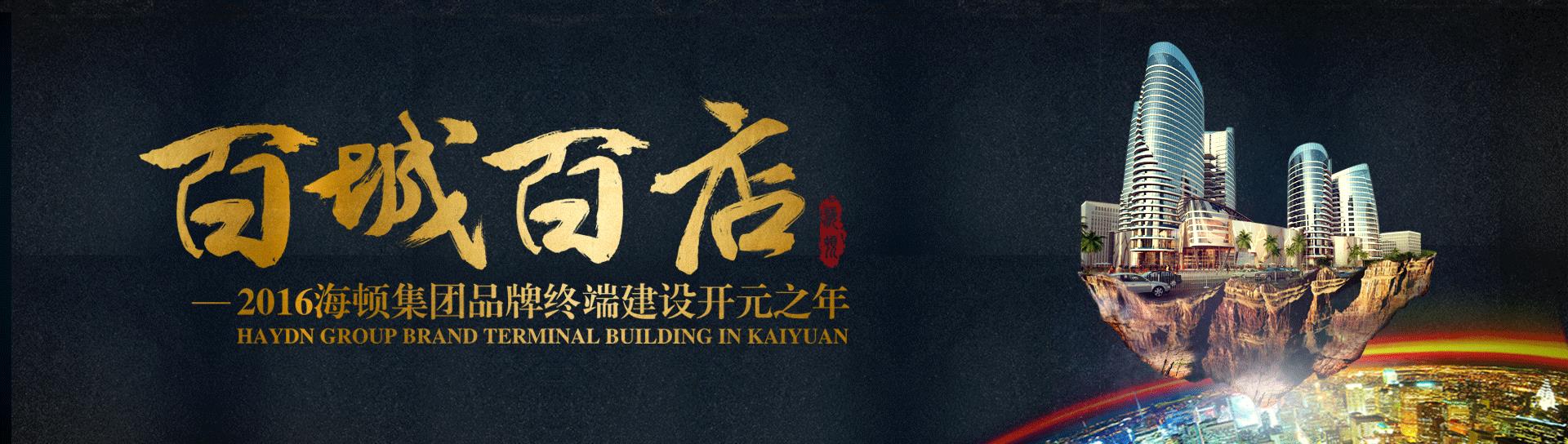 2016年海頓強(qiáng)勢(shì)推出“百城百店”商業(yè)計(jì)劃